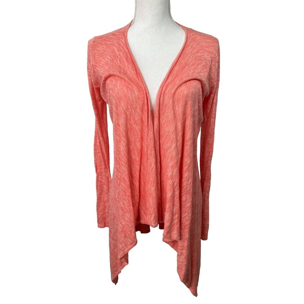 Lola by AFG Cardigan Womens XS Peach Openfront Sweater Cottagecore,‎ Fairycore